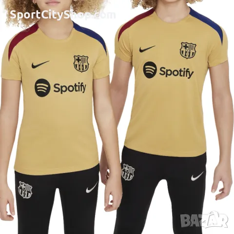 Детска тениска Nike FC Barcelona 24/25 Strike Junior FN9859-717, снимка 2 - Детски тениски и потници - 47591937