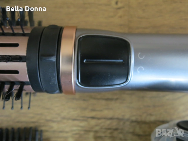 Въртяща четка/сешоар за коса Remington Keratin Protect AS8810, 1000W, снимка 6 - Сешоари - 54267117
