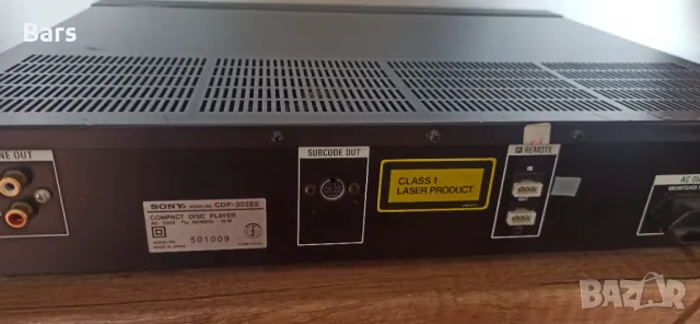 Sony CDP-302 ES, снимка 4 - Ресийвъри, усилватели, смесителни пултове - 49741435