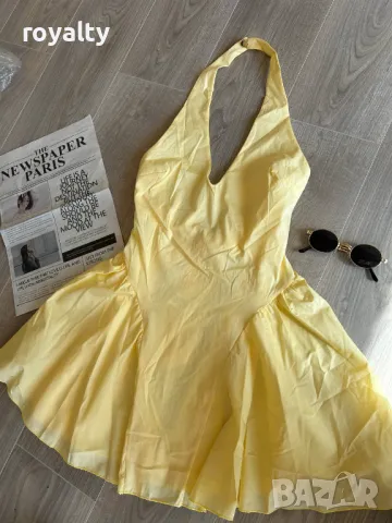 Стилна дамска рокля Различни цветове , снимка 4 - Рокли - 50393664