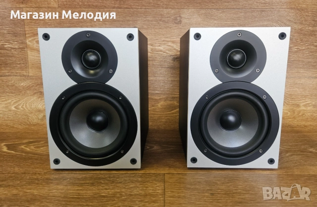Тонколони Grundig M-2100 – Сребрист дизайн и качествен немски звук, снимка 3 - Тонколони - 53872664