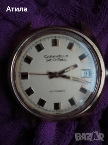 часовник швейцарски caravelle bulova automatic, снимка 1 - Мъжки - 48002189