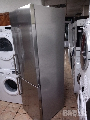 Като нов иноксов комбиниран хладилник с фризер Бош Bosch A+++ с две години гаранция!, снимка 12 - Хладилници - 53881498