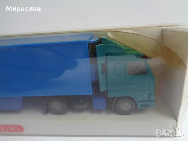 WIKING H0 1/87 SCANIA КАМИОН ТИР ИГРАЧКА МОДЕЛ, снимка 2 - Колекции - 47421482