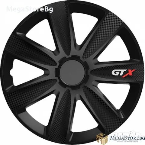 Тасове за джанти 14'' Versaco Carbon GTX - Black, снимка 2 - Аксесоари и консумативи - 46884018