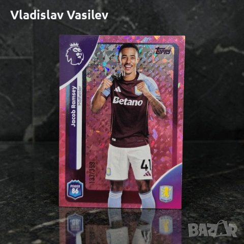 Topps Premier League 25/26 - Chase cards - Update 19.03, снимка 7 - Колекции - 53637076