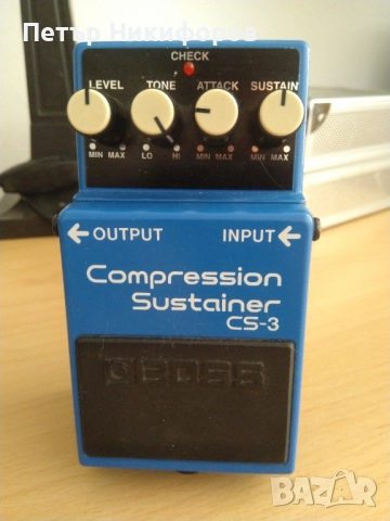 Продавам  Compressor Sustainer Boss cs-3, снимка 3 - Китари - 51473919