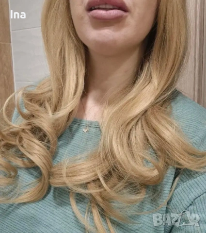 Руса гъста красива перука, снимка 8 - Аксесоари за коса - 54245595