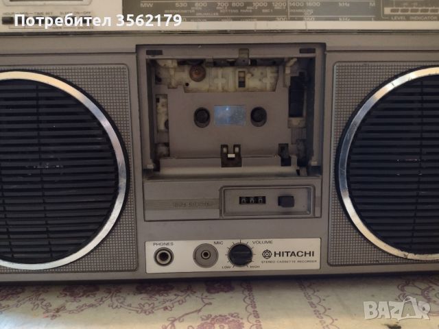 Касетофон Хитачи 8110 за части, снимка 2 - Радиокасетофони, транзистори - 46418417