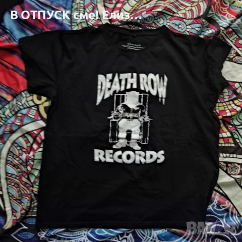 Тениска DEATHROW RECORDS оригинал лицензна хипхоп рап Dr.Dre, снимка 5 - Тениски - 51285705