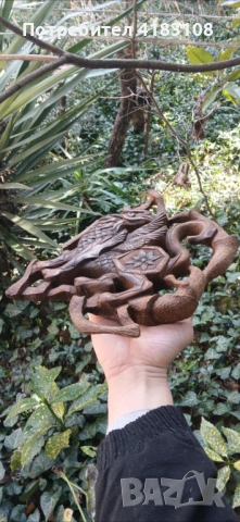 Пано ръчна дърворезба, снимка 2 - Пана - 53865610