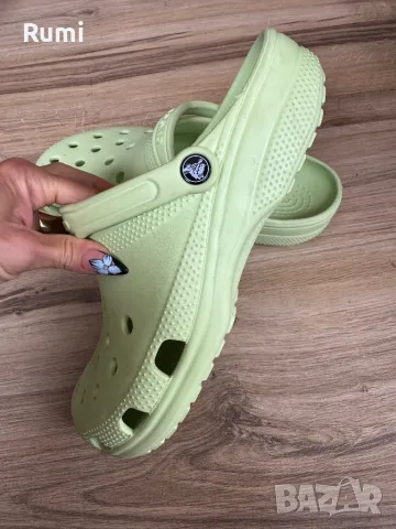 Оригинални резидави мъжки чехли Crocs ! 45,5 н, снимка 4 - Мъжки чехли - 49512188