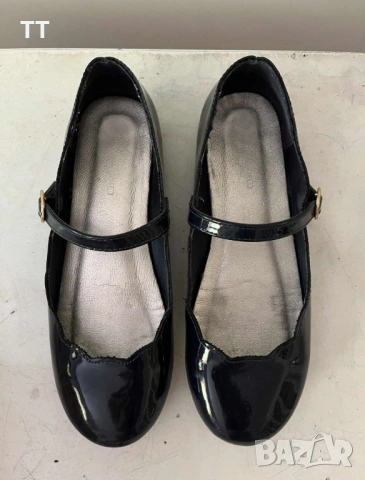 Лачени обувки балеринки Okaidi, 33/34 номер, 20.5см стелка, снимка 6 - Детски обувки - 54135415