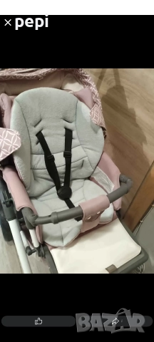 бебешка количка 3 в 1 Adamex, снимка 5 - Детски колички - 52907114