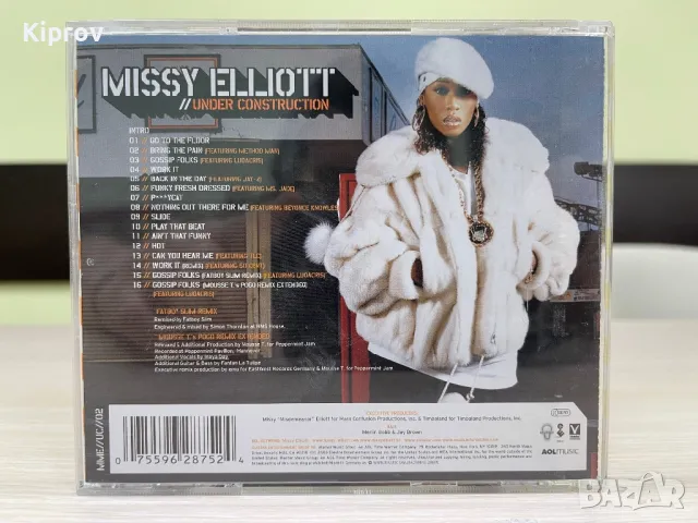 Missy Elliott - Under Construction, снимка 3 - CD дискове - 49310563