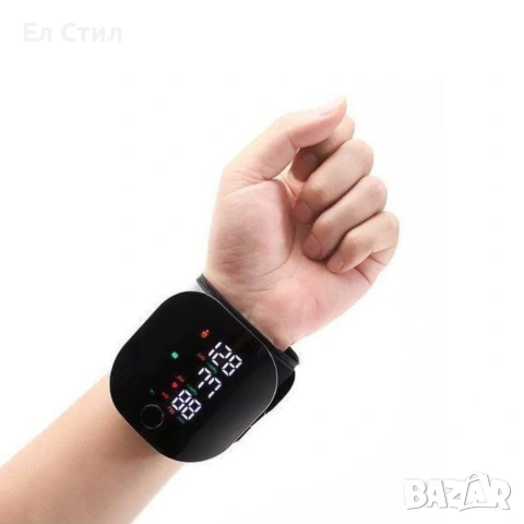 Преносим дигитален апарат за кръвно налягане за китка с LCD дисплей и памет, снимка 6 - Други - 53567287