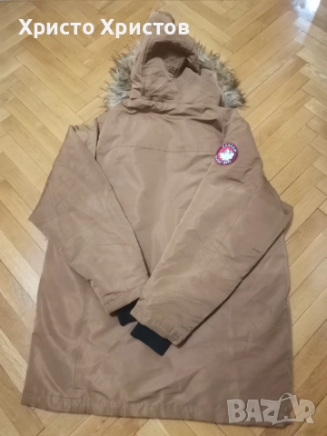 Мъжка зимна шуба CANADA WEATHER GEAR Размер L, снимка 5 - Якета - 52801481