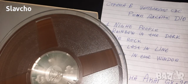 Магнетофонна ролка/лента за ролков дек със запис на -Yngwie Malmsteen/ Ингви Малмстийн, снимка 4 - Декове - 50488820