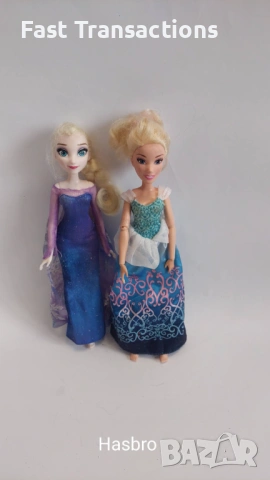 Комплект кукли принцеси - Елза и Пепеляшка