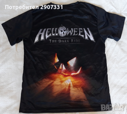 Тениска групи Helloween "Dark Ride" 2000, снимка 2 - Тениски - 44960149