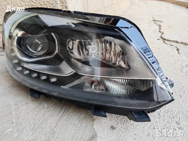 Фар VW Touran Bi-Xenon LED десен/Фар Туаран/Фар Touran Оригинален, снимка 2 - Части - 48602305