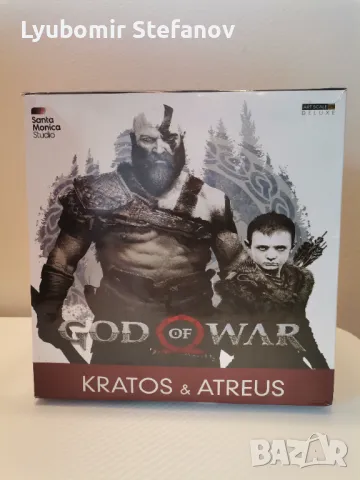 Екшън фигура God of War Kratos and Atreus "Лична колекция", снимка 5 - Аксесоари - 47242017