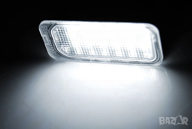 LED Диодни Плафони за Ford Kuga Galaxy Focus 3 C-Max S-Max Mondeo Fiesta за Заден Номер Светлини, снимка 3 - Аксесоари и консумативи - 53707703
