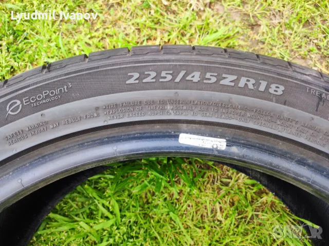 Летни гуми Sailun Atrezzo 225/45 R18 XL Dot4322, снимка 9 - Гуми и джанти - 49925158