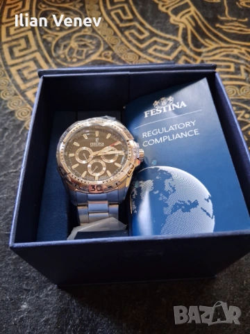 Уникален ръчен часовник FESTINA