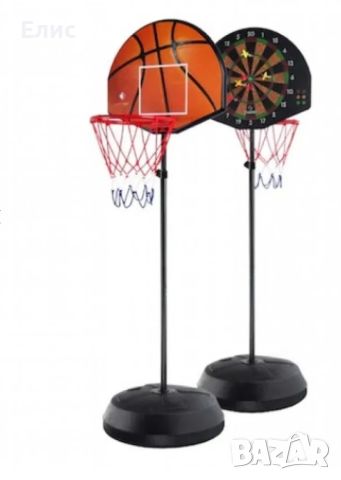 Баскетболно табло с кош и дартс 2 в 1, снимка 1 - Други - 45492884