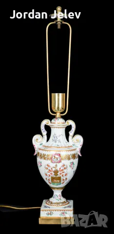 Порцеланова лампа от Porcelaine de Paris.