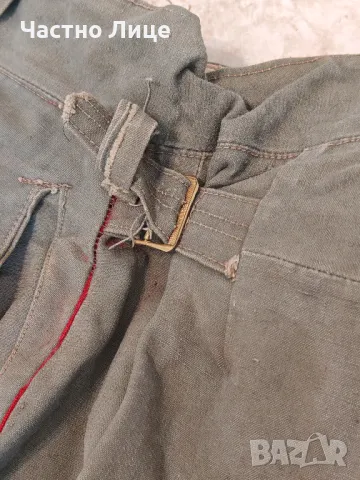 Оригинален Български ЦАРСКИ Летен Военен Офицерски Брич, снимка 4 - Антикварни и старинни предмети - 50242945