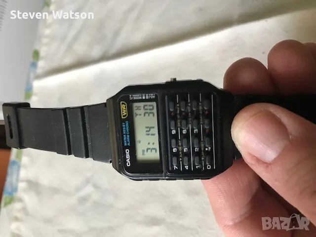 Часовник casio calculator, снимка 3 - Други - 49483921