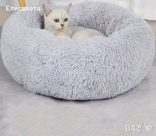 Котешко легло в сив цвят, снимка 1 - Спални и легла - 46153226