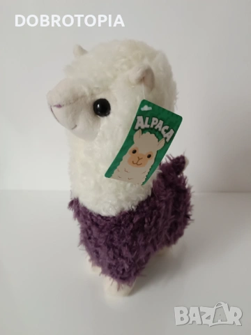 Твоето ново пухкаво приятелче: Очарователна Алпака Gosh Designs, снимка 14 - Плюшени играчки - 47260942