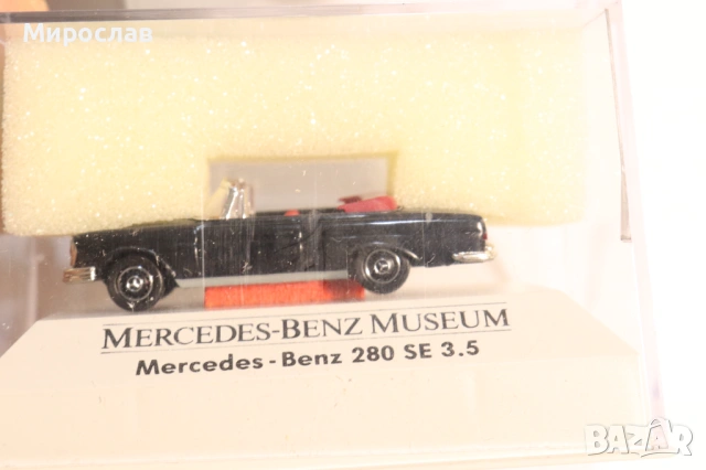 BREKINA H0 1/87 MERCEDES BENZ 280 SE МОДЕЛ КОЛИЧКА, снимка 4 - Колекции - 53596414