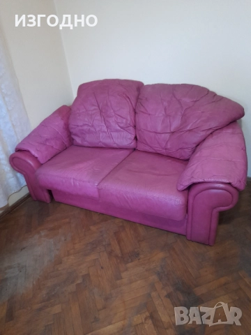 С КОМЕНТАР ОТ ЕСТЕСТВЕНА КОЖА*КОЖЕН ДИВАН ДВОЕН