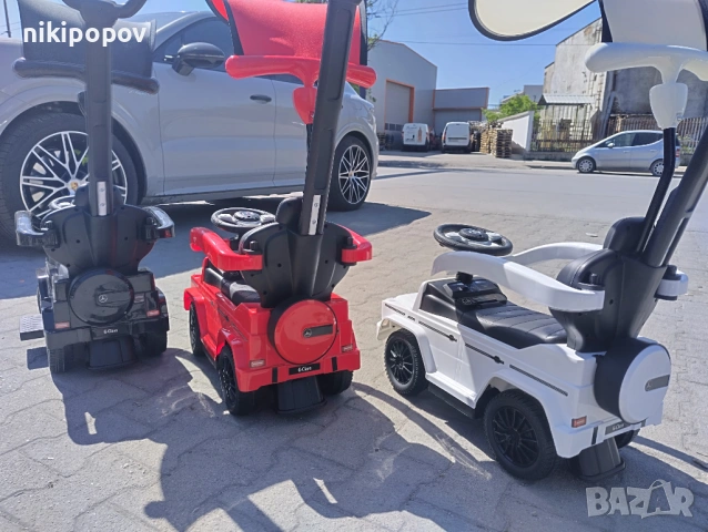 MERCEDES Кола за яздене с дръжка и сенник Mercedes-benz G350d, снимка 8 - Други - 53849679