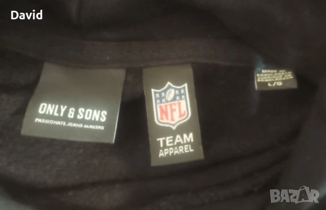 Оригинален NFL суичър Only & Sons x Pittsburgh Steelers, снимка 4 - Други спортове - 53210483