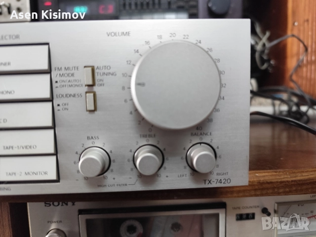 onkyo tx-7420, снимка 4 - Ресийвъри, усилватели, смесителни пултове - 51863950