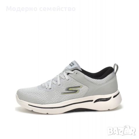 Мъжки маратонки skechers gowalk arch fit clinton shoes grey, снимка 4 - Маратонки - 46639299