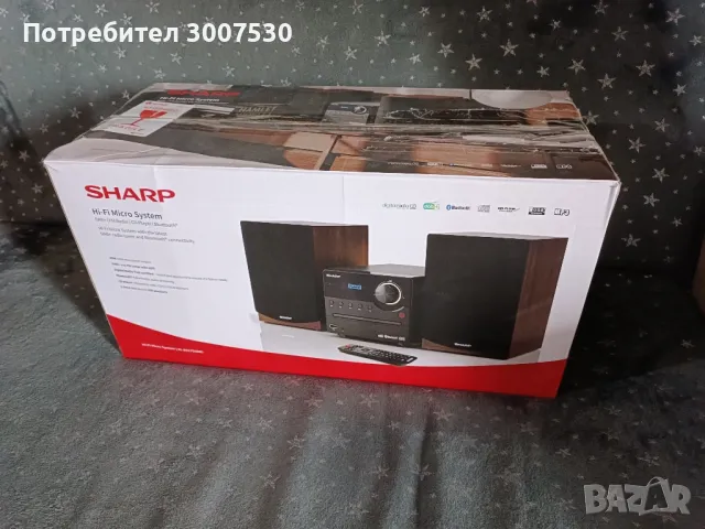 Музикална система SHARP XL - B517D(BR), снимка 5 - Аудиосистеми - 47469736