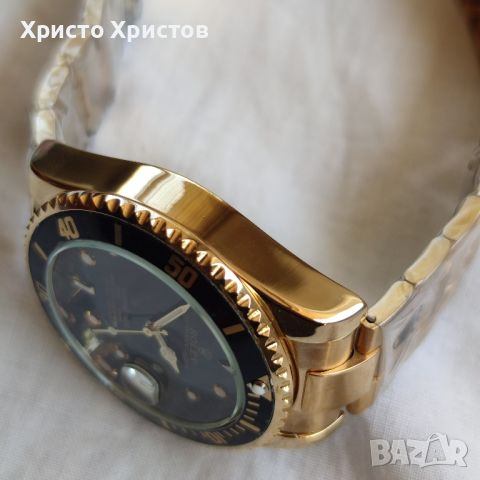 Мъжки луксозен часовник Rolex Submariner 41 mm 126618LN Yellow Gold Black Dial , снимка 16 - Мъжки - 45506334