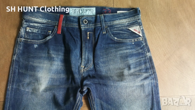 REPLAY Man Original Jeans Размер 33/32 мъжки еластични дънки 34-64, снимка 3 - Дънки - 52691771
