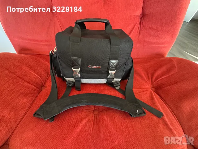 Canon Photo Bag Класическа Канон фотографска чанта, снимка 2 - Чанти, стативи, аксесоари - 48652612