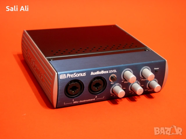 PreSonus AudioBox 22VSL USB аудио интерфейс, 24bit 96khz, 48V