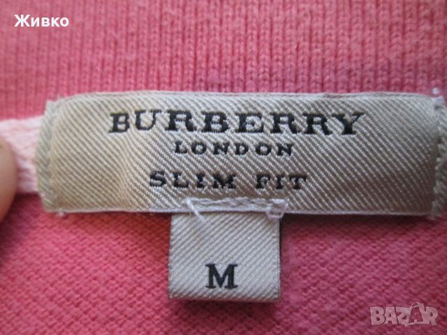 BURBERRY тениска размер М., снимка 3 - Тениски - 45594116
