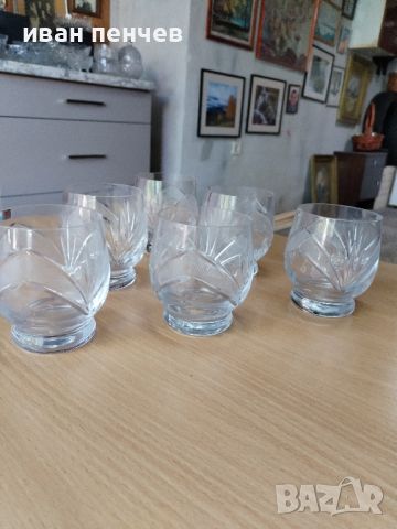 кристални чаши за уиски , снимка 1