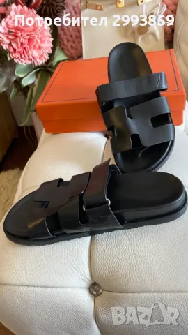 Hermes chypre sandals , снимка 8 - Чехли - 42728789