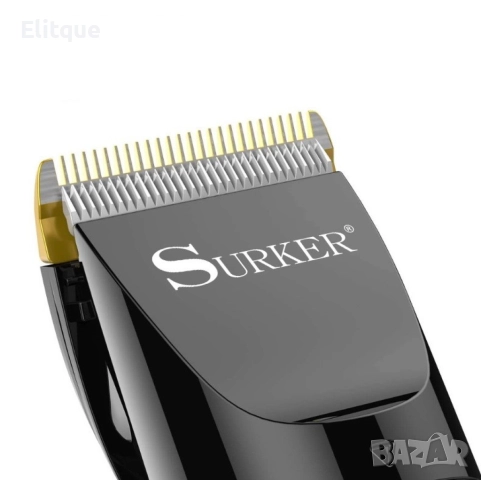 Професионална машинка за подстригване с керамично покритие Surke SK-825 - SHAV67, снимка 6 - Тримери - 52806733